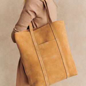 Sezane The Tote Bag Camel